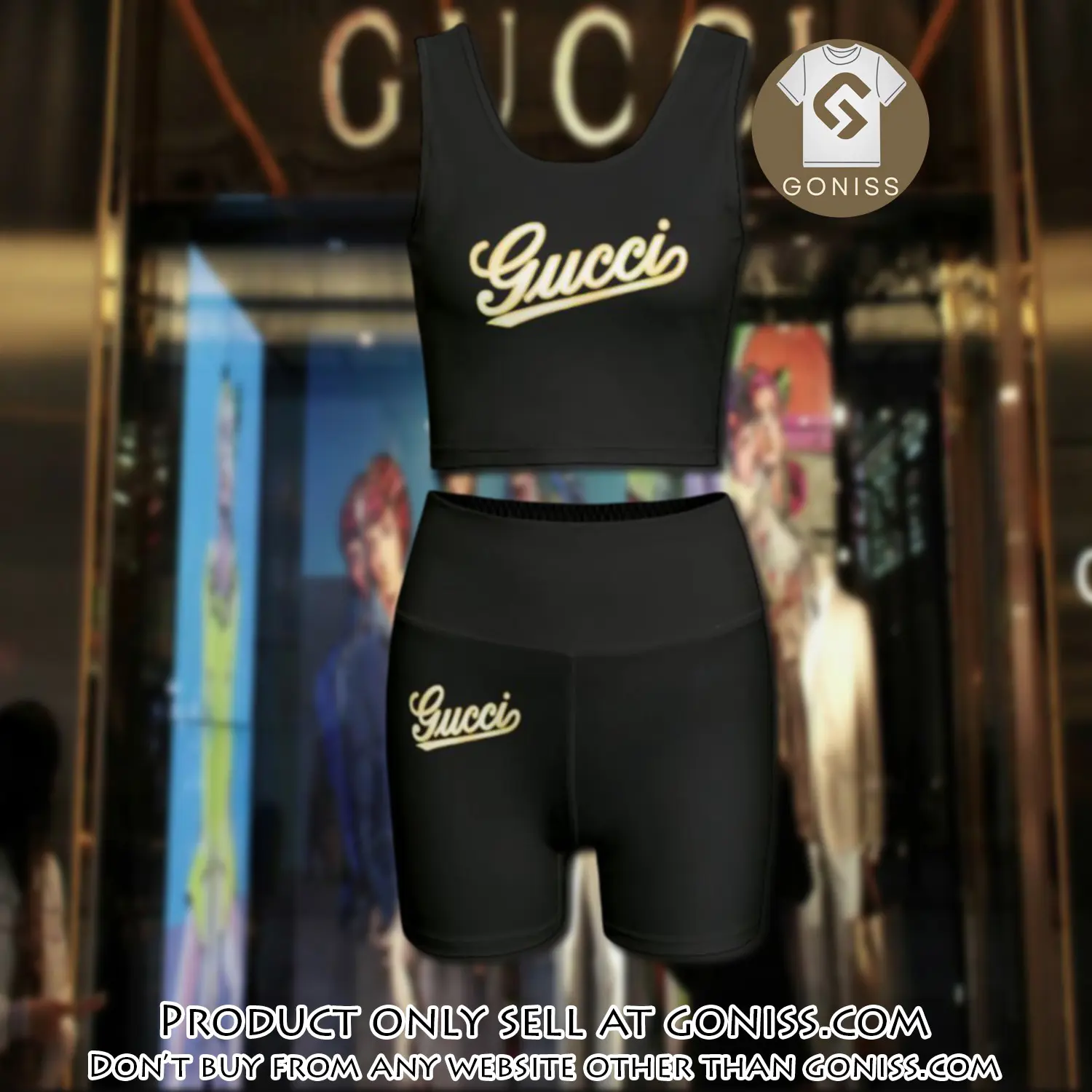 Gucci summer women sport bra yoga set running outfit sby1030 gn1152106